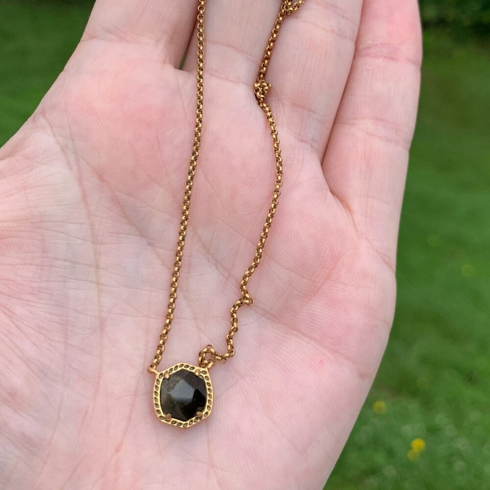 KENDRA SCOTT • Davie Vintage Gold Necklace